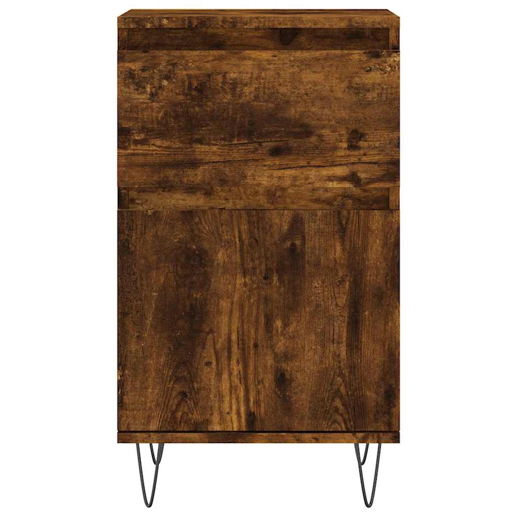 Sideboard Smoked Oak 40 X 35 X 70 Cm Particleboard
