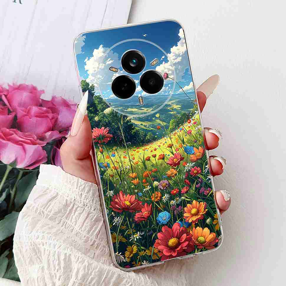 For Realme 14 Pro 5G RMX5056 Case New Fashion Style TPU Soft Silicone Cover For Realme 14Pro+ 14Pro Plus 5G RMX5051 Bumper Shell