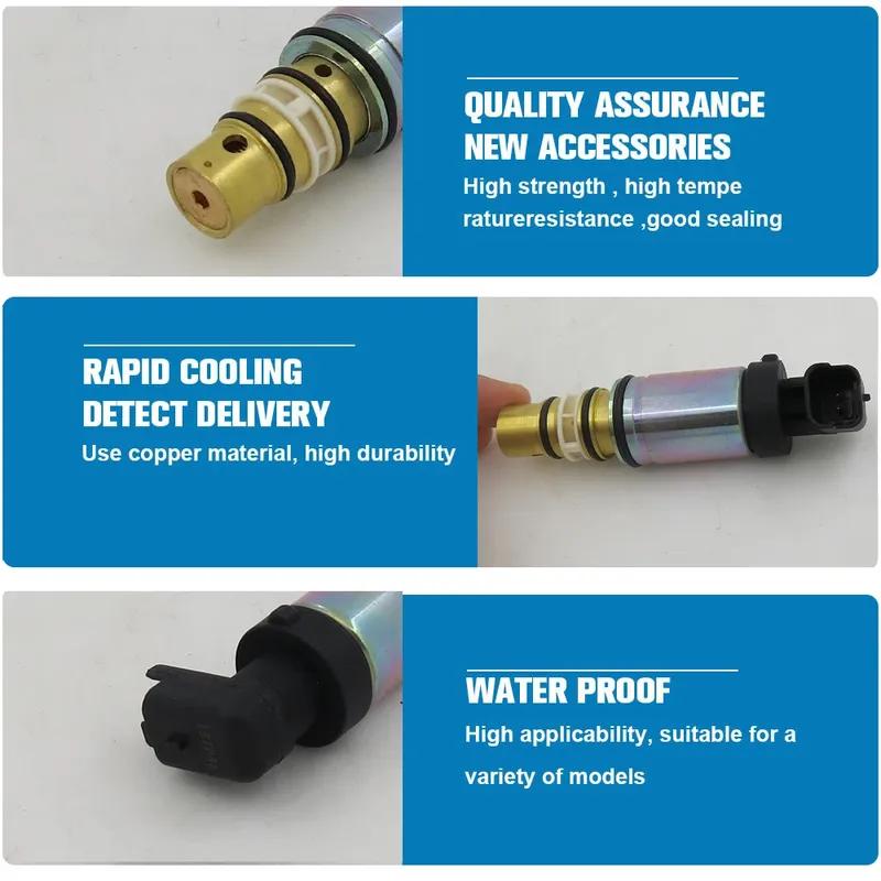 6C12 7C16 A/C AC Compressor Electronic Solenoid Control Valve for Peugeot C4 207 307 308 408 Pallas Citroen Triomphe C-QUATRE