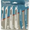 Makita Reciprocating Saw 6 Piece Replacement Blade Set