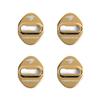 4pcs Car Door Lock Cover Protect Buckle Cover Stickers For Toyota Harrier Accessories K33