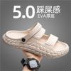 Sandals summer wear non-slip men's cool slippers fashion trend versatile thick bottom step on shit feeling comfortable beach shoes