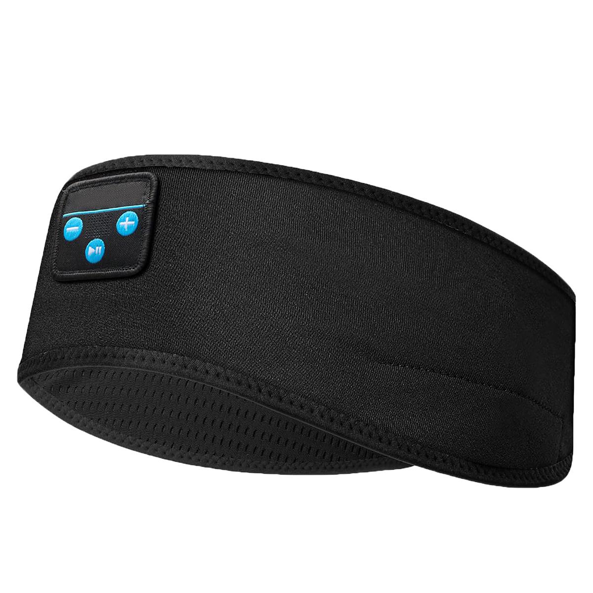 

Sports Sleep Headband Bluetooth Music Wireless Headphones Elastic Eye Mask Wireless Bluetooth Headphones All Inclusive Headband чёрный