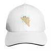 Fairy Bread Slice Cartoon Art Illustration for Fairy Bread Day Baseball Cap Black Sun Hats For Women Unisexs