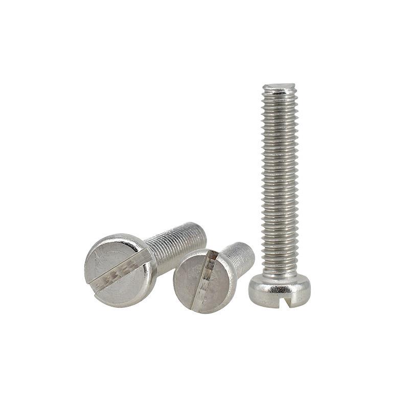 Yigu 304 Stainless Steel Slotted Pan Head Screws M1.6-M10