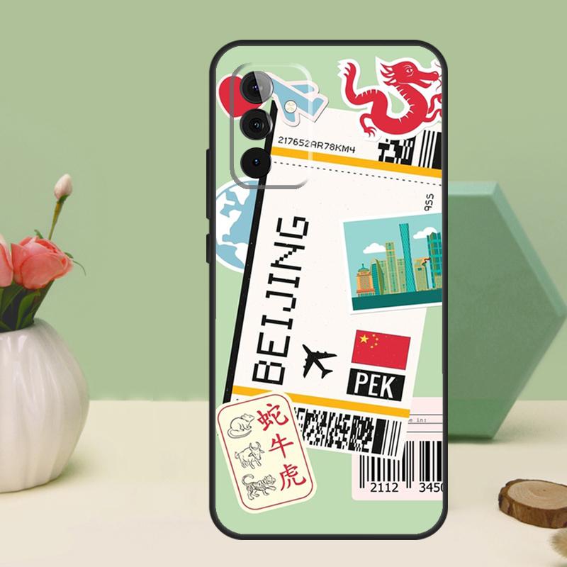 SYDNEY BOARDING PASS Traveltickets For Samsung Galaxy A36 A56 A54 A34 A14 A06 A16 A26 A12 A32 A52 A13 A33 A53 A15 A35 A55 Case