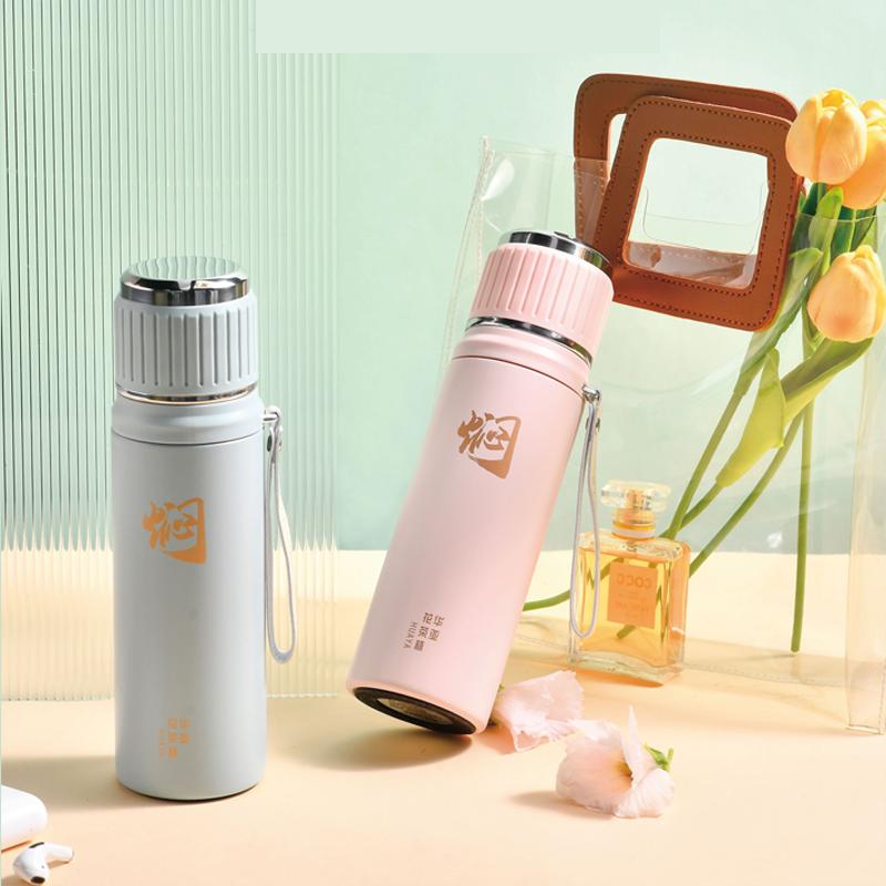 Thermos 1.1L Tazza Acqua Tazze con Beccuccio in Plastica con Cordino Portatile Tazza Acqua Anti-perdita Utensili da Bevanda Tazza da Caffè da Viaggio