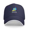 Rwanda Map Flag Baseball Cap Adult Unisex Breathable Polyester Adjustable Casual Hat
