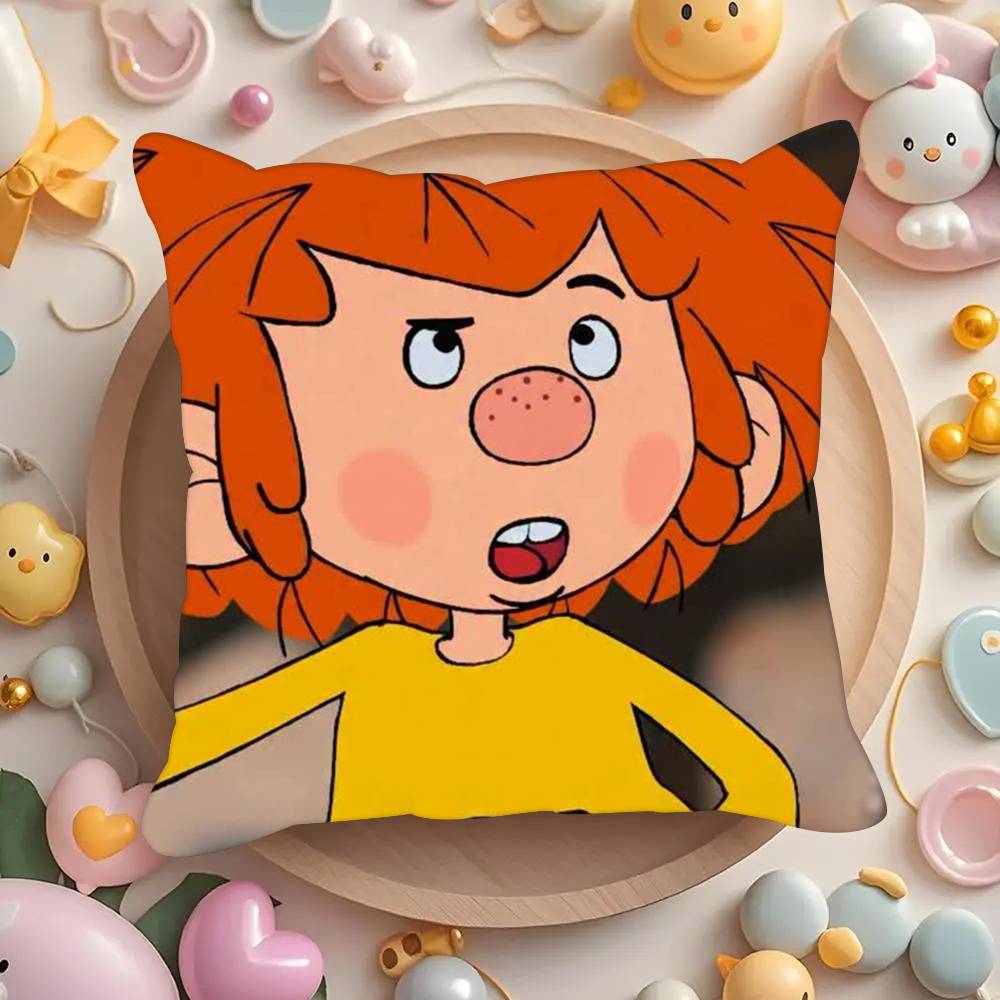 

ТЕЛЕВІЗІЙНИЙ МУЛЬТФІЛЬМ M-Meister E-Eder und Sein P-Pumuckl Наволочки чохли для подушок вітальня дивани домашній декор подарунки 12x12Inch
