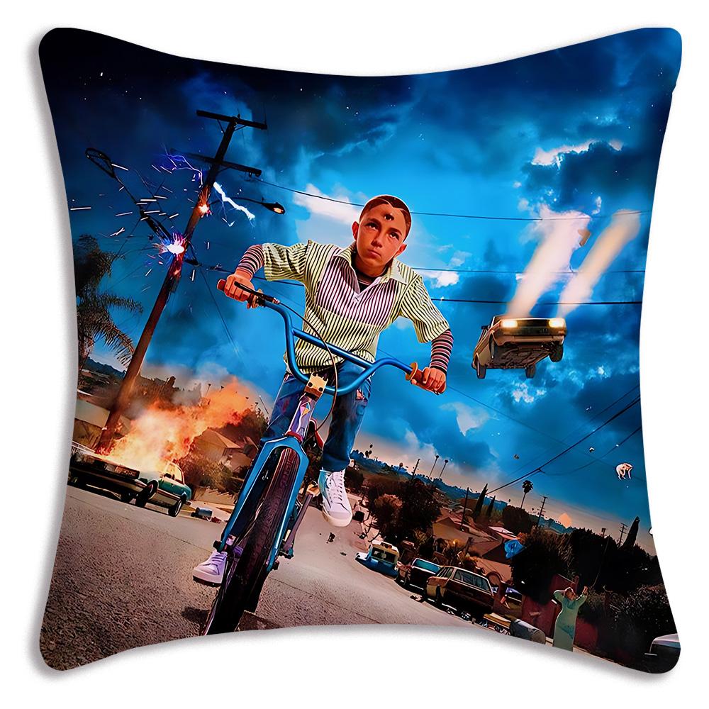 Fashion B-Bads B-Bunnys Art Pillow Covers Cartoon Sofa Decorative Home Double-sided Printing Short Plush Cute Cushion Cover