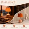 Ruffled Skirt Table Lamp Pleated Design Night Light Decorative Light Desk Lamp  Bedroom
