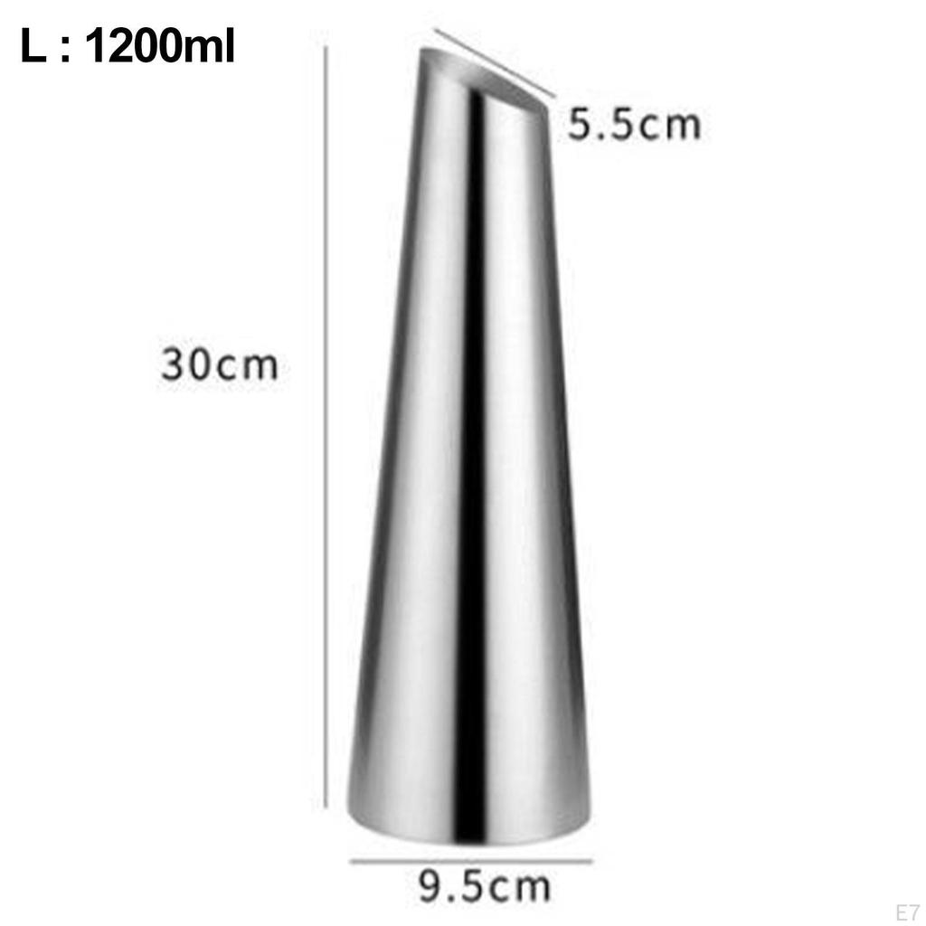 Large Capacity Stainless Carafe for Toast Party