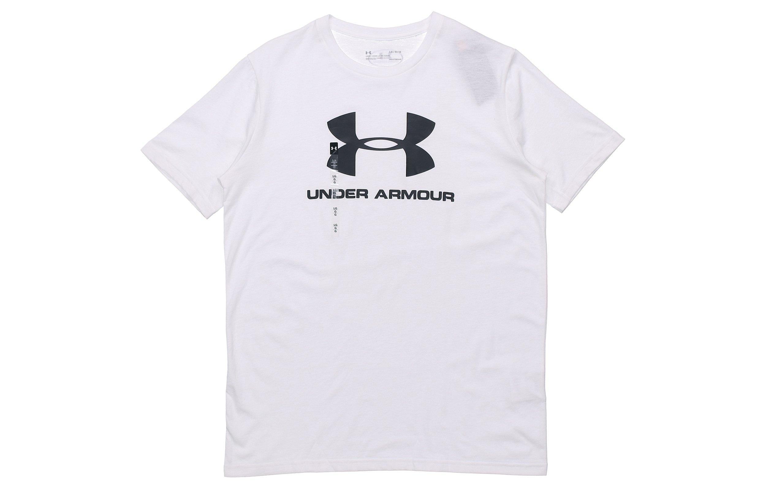Under Armour T Shirt Men s White 1329590-100 S