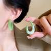 Color Dopamine Earrings, Sweet Super Fairy Temperament, Simple Personality and High Value Niche Earrings