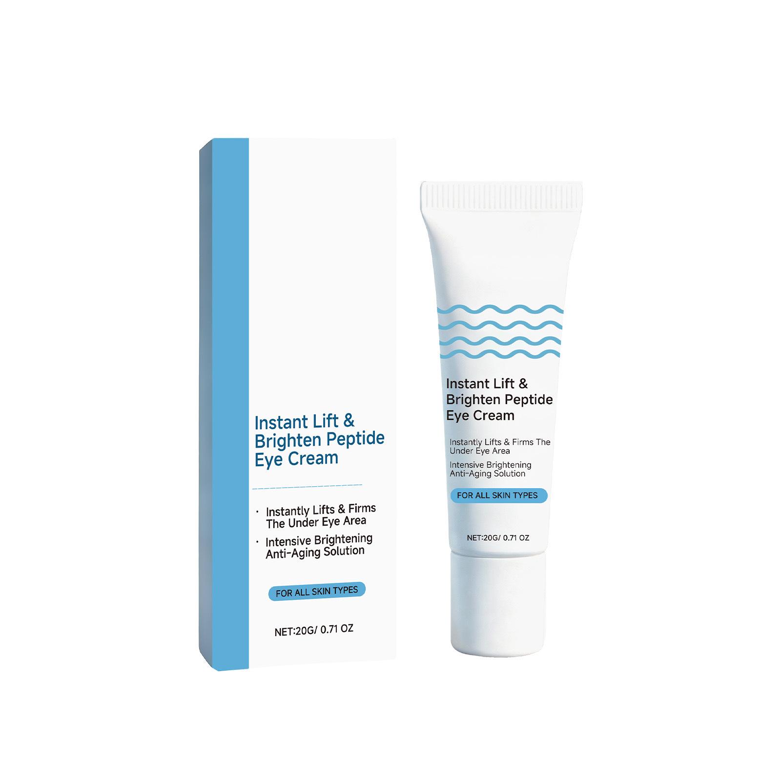 Hydrating Peptide Eye Cream for Brightening & Plumping