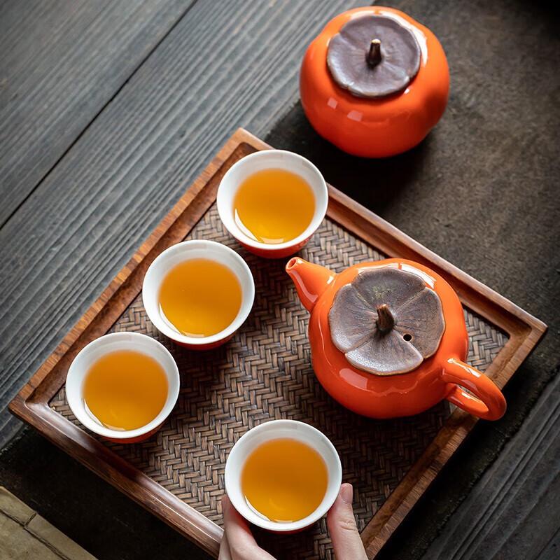 Good Fortune Ceramic Tea Set