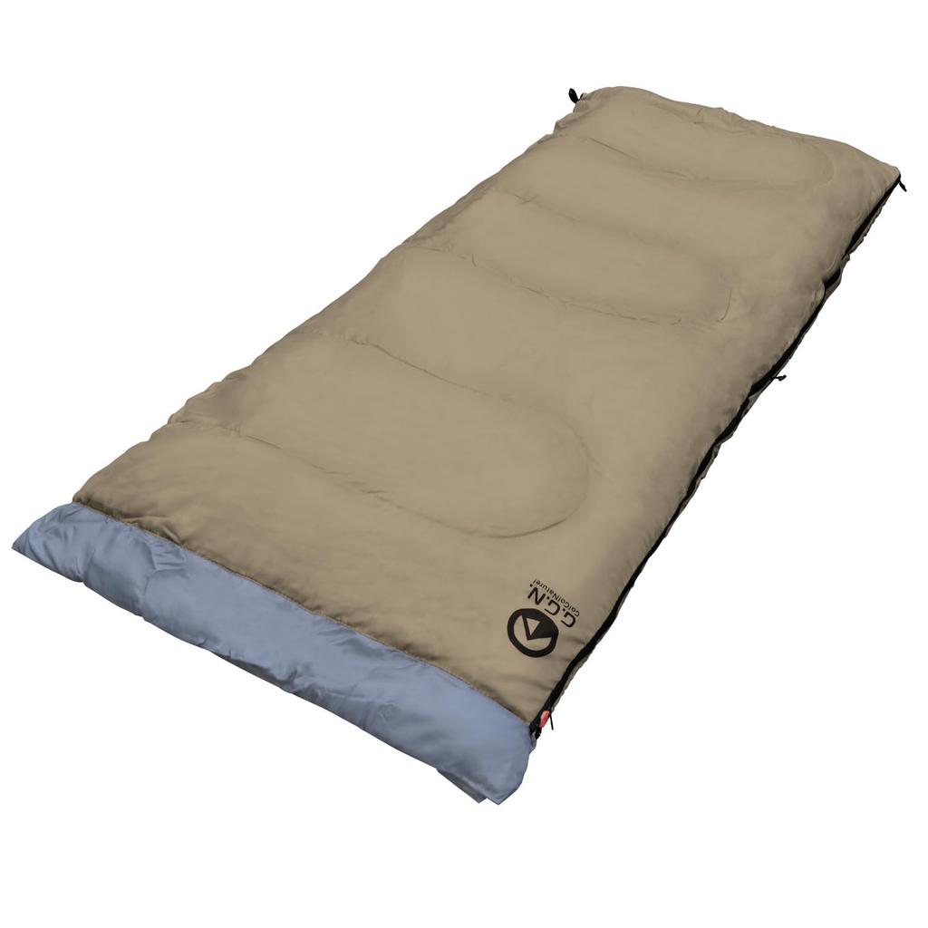 G.G.N. Sleeping Bag Envelope Storage Camping Outdoor Car Beige Approx. 190 x 80 cm