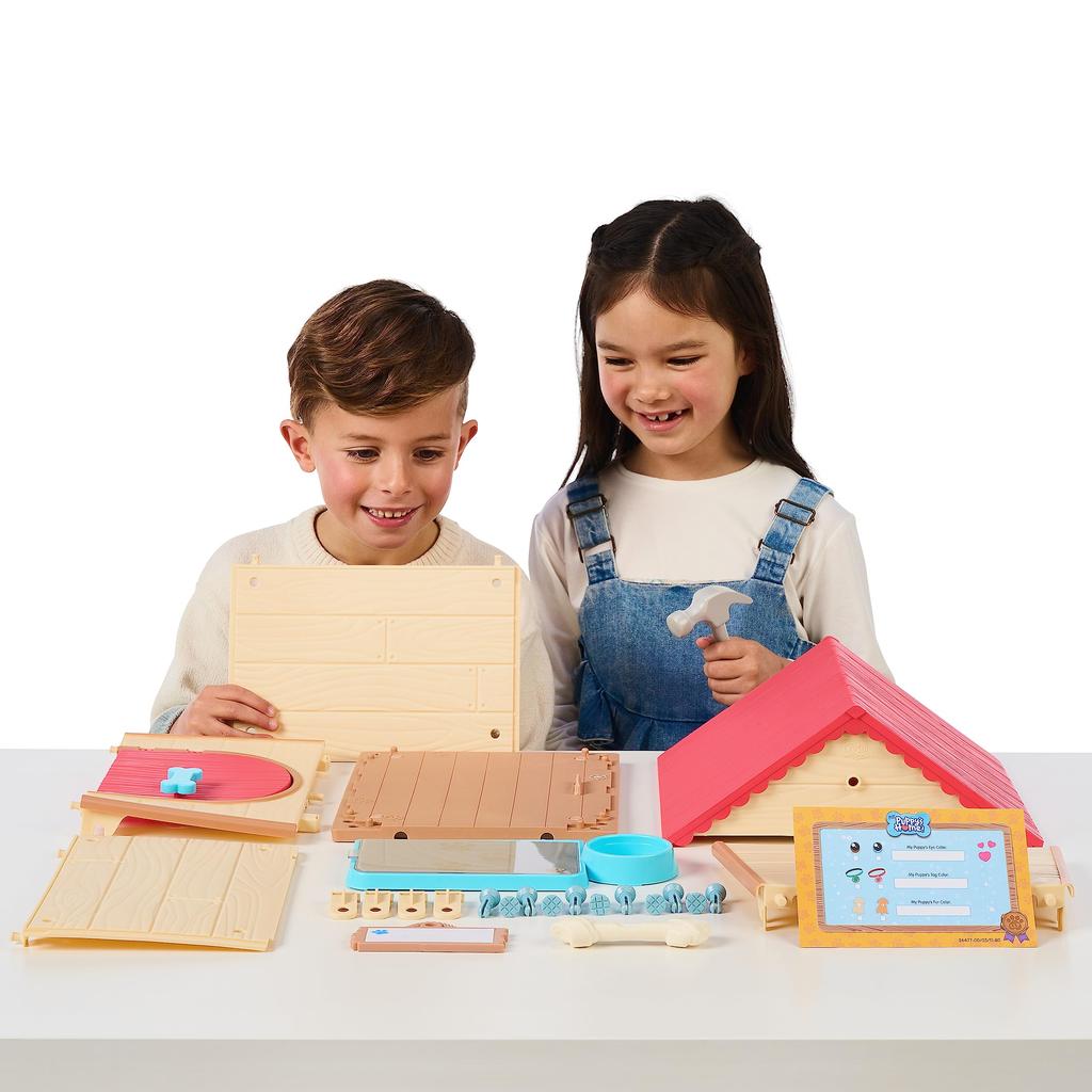 Little Live Pets My Home Interactive Play Building Doghouse Plush Puppy with for Kids Ages Puppy's Playset, Dog, Toy, 25+ Sounds, 5+