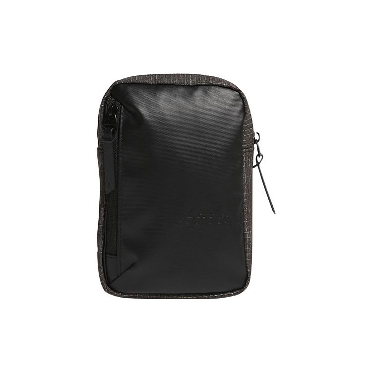 Adidas Essential Logo Polyester Storage Shoulder Crossbody Bag Unisex Bags Black HP1479 Black