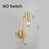 Rotatable Hotel Bedroom Wall Lamp Iron Frame Plastic Shade E27 LED Reading Light with Switch Modern Home Decoration Sconce Light