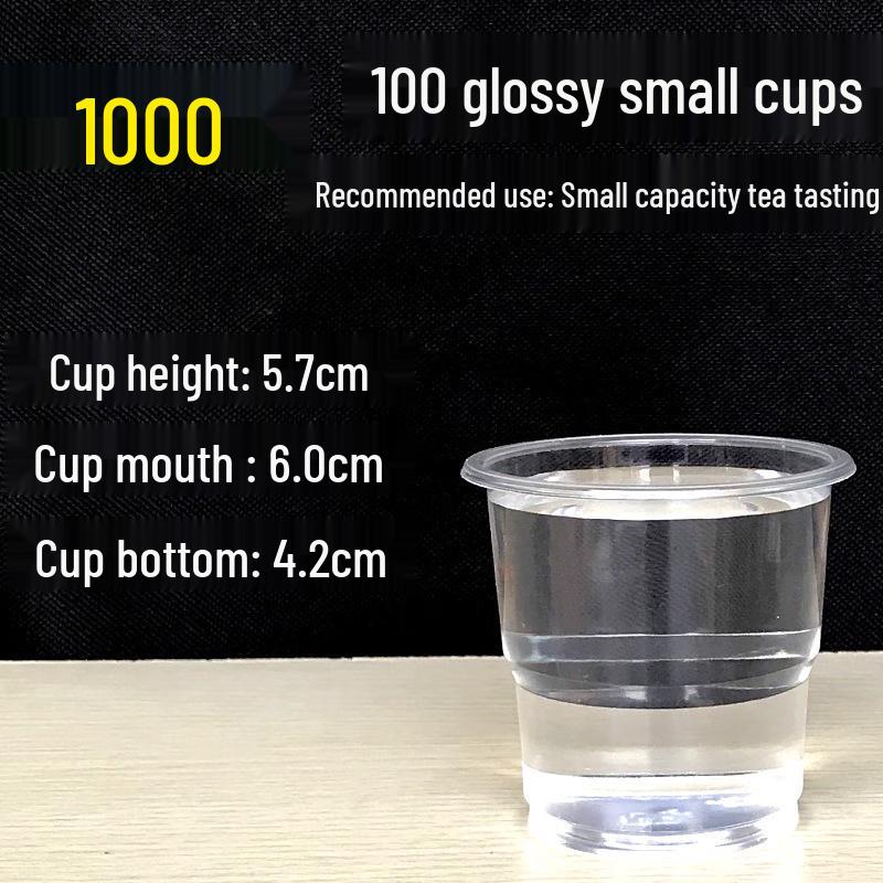 

COFLYEE Transparent Disposable Plastic Cups