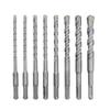 Round Shank Cross Rotary Hammer Drill Bit Set