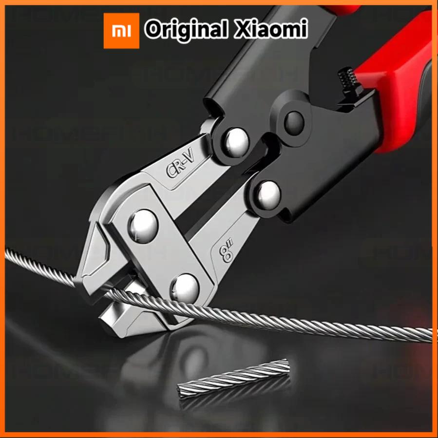 Xiaomi 1pc Mini Bolt Cutter, Made Of Chrome-Vanadium Alloy Steel, Fast And Sharp, Labor-Saving Operation, Used To Cut Wire, Bar Steel,