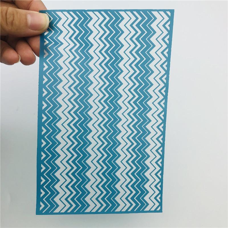 1-3Pcs Silk Screen Stencils for Polymer Clay Reusable Silk Screen Print Kit Mesh Stencil DIY Earring Jewelry Making Pottery Tool