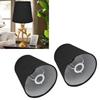 2PCS Fabric Lampshade Lightweight Chandelier Lamp Shades Decor Wall Lamp Shade Table Lamp