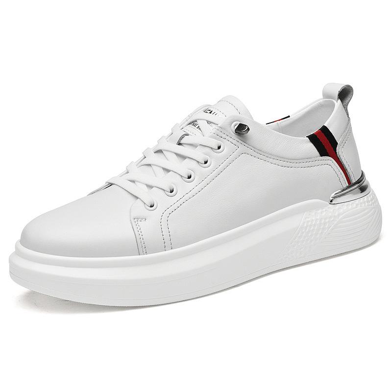 נעלי מעלית לגברים קז'ואל נעליים להגבהת גובה לגברים הגבהת גובה נעליים לבנות נעליים שחורות נעליים גבוהות 6/8 ס"מ סניקרס מוגבהות