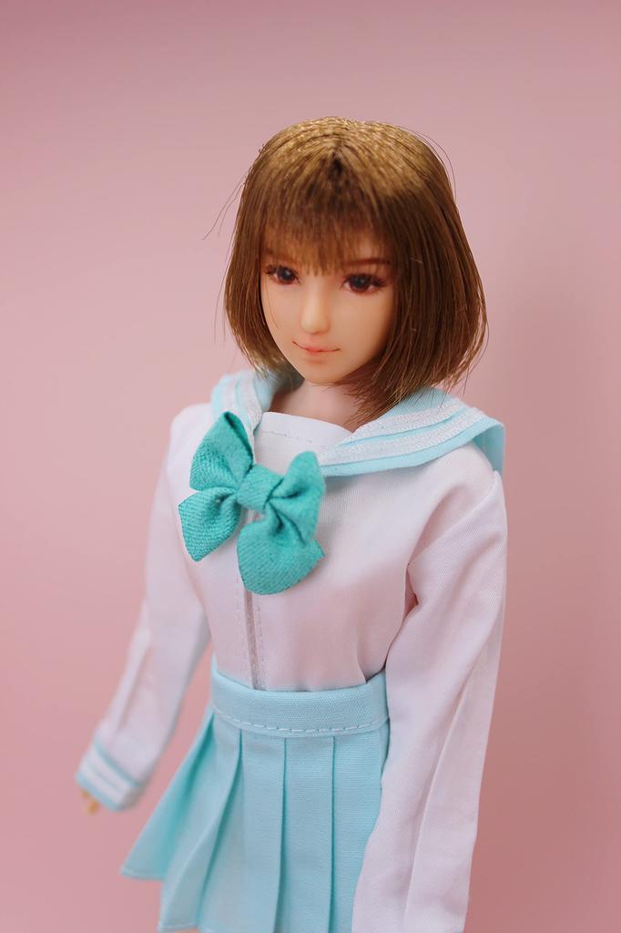 Figure Female Junior and Senior High School Student Cute Pure Summer Sailor Uniform Set Fits TBLeague and Other Base Bodies and Head Not [TOYBARJAPAN]