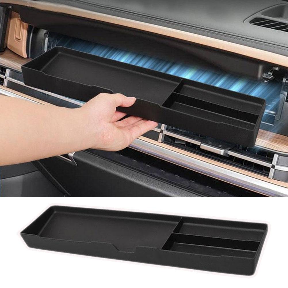 Für Hyundai Santa Fe 2025 2025 Auto Aufbewahrungsbox Ablage Copilot Schublade Aufbewahrungsbox Aufräumablage TPE Innenzubehör