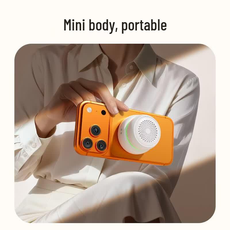 Newman Magnetic Waterproof Portable Bluetooth Speaker with Phone Holder (CN version)