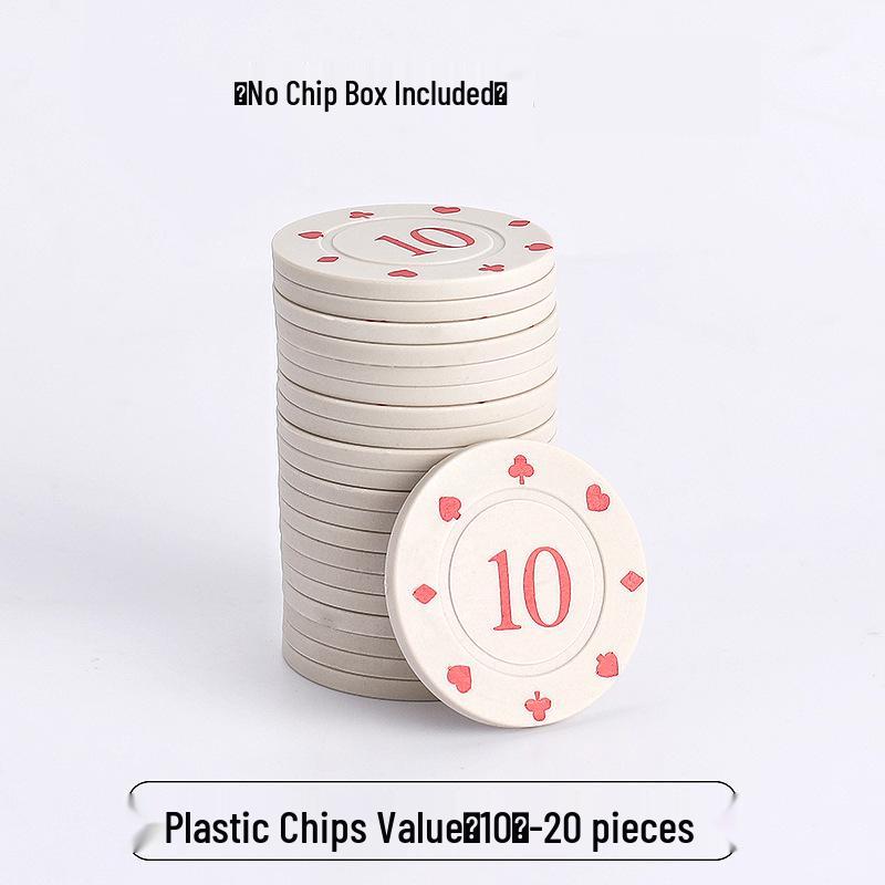 Texas Hold'em & Mahjong Spielchips: Spezielles Münzset für Cardrooms