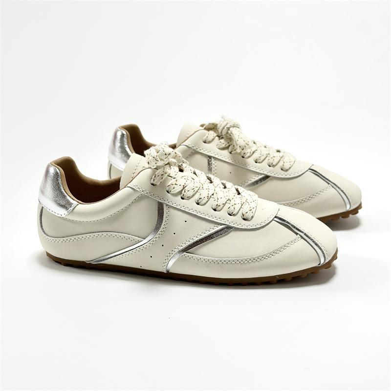 Lan Cabinet Hong Kong Style Retro Forrest Gump Shoes Women's Spring Soft Sole Lightweight Non-slip Casual Sports Running Shoes Show Feet Small Germ