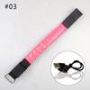 Night Running Armband LED Light Outdoor Sports USB Rechargeable Safety Belt Arm Leg Warning Wristband Cycling Bike Bicycle Light