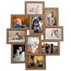 VidaXL Collage of Photo Frames for 10x Photos(13x18 Cm), Brown MDF