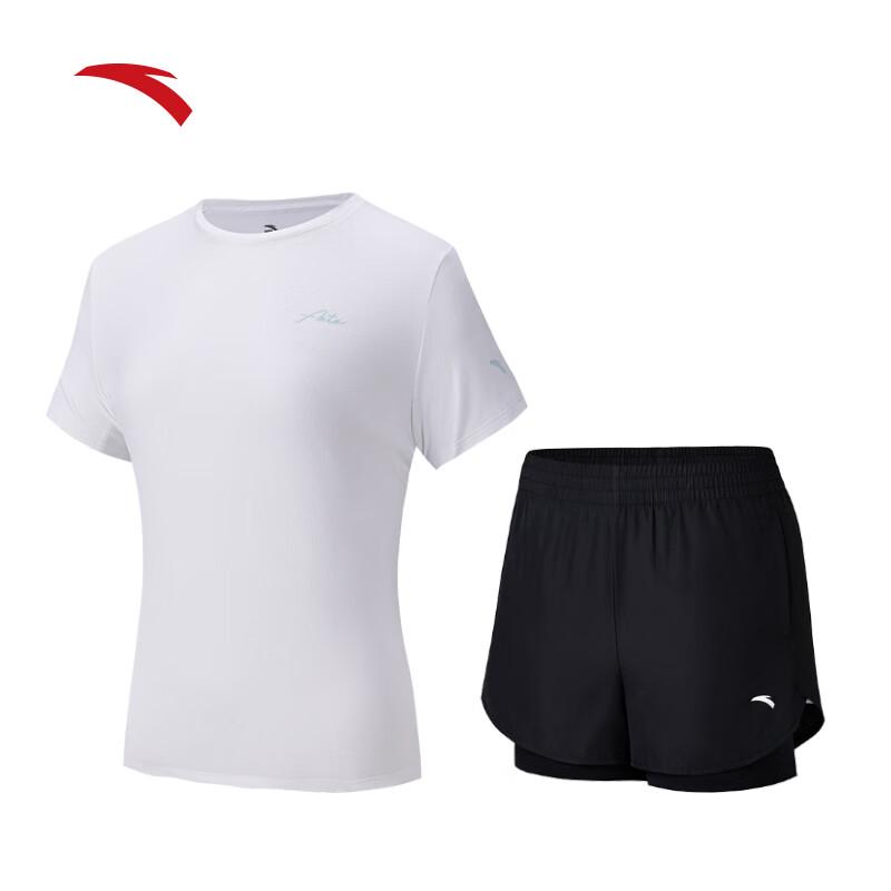 Anta Women's Quick-Dry Short Sleeve Running Set