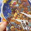 3D Little Corner Van Gogh Studio Landscape Sticker DIY  Pocket Cabin  Scene Halloween Children's Toys Gifts