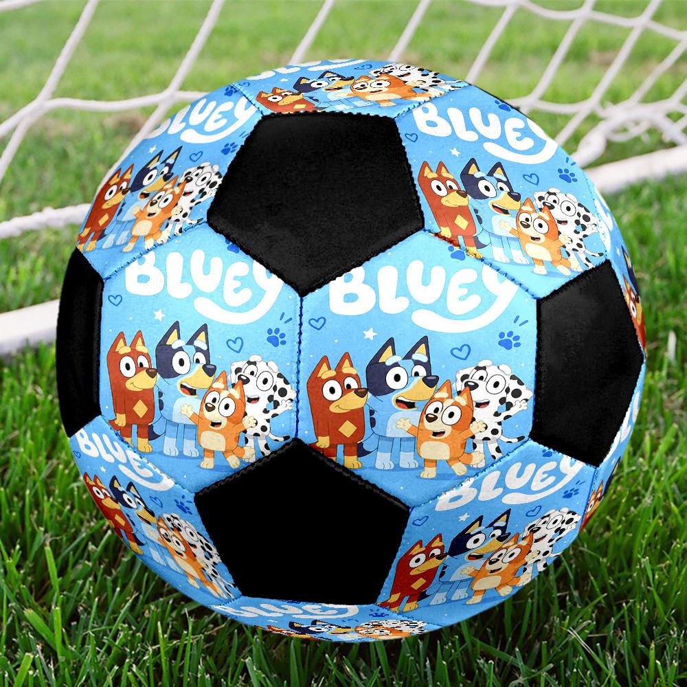 Bluey Theme Size 5 Soccer Ball, Suitable for Both Indoor and Outdoor Matches, a Gift Suitable for Everyone.