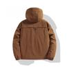 A New Solid-color Casual Windproof, Waterproof and Warm Winter Sweatshirt for Outdoor Hooded Men
