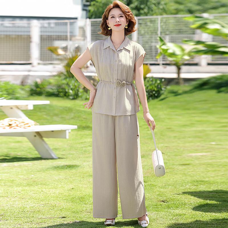 Women's Casual Summer Shirt Set