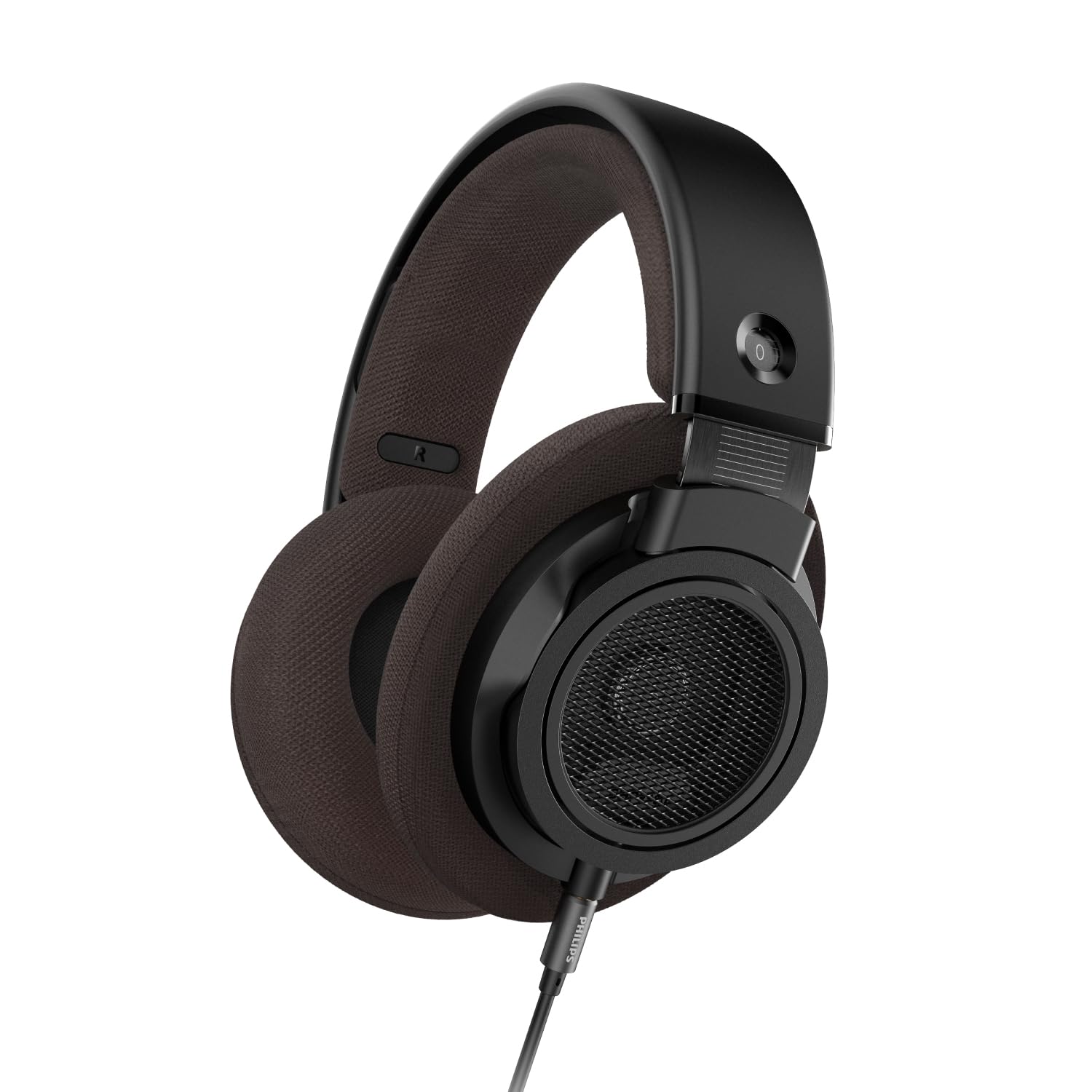 

PHILIPS SHP9500CY Open-Back Wired Headphones 70s Retro Design 50mm Drivers 12-35kHz Frequency Response 3.5mm Detachable Cable 1-Year