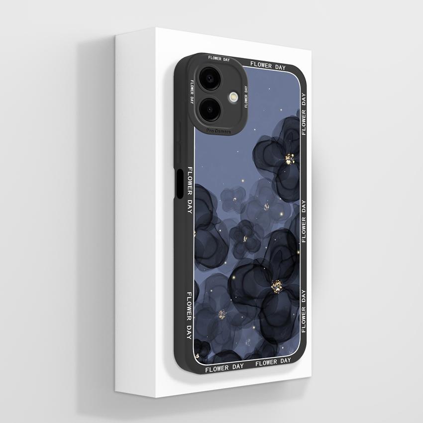 Sacs pour téléphone Pour Samsung A07 M07 F07 A17 M17 F17 M36 F36 M56 S26 Plus A25 Motifs Étiquette Mode Coque Arrière Souple en Silicone antichoc Pour Boîtier Samsung