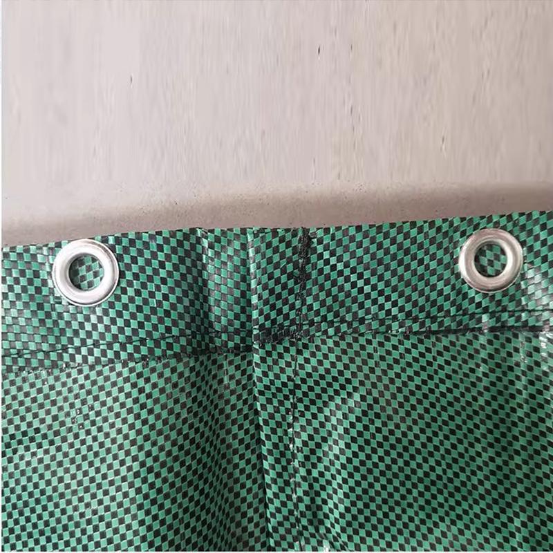 Large Capacity Garden Leaf Bag Branches and Fallen Leaves Collection Bag Dark Green PP Woven Reusable Plant Garbage Bag Supplies