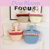 Handcrafted Knit Flower Small Pearl Handbag With Zipper Closure For Daily Use