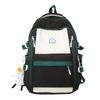 Schoolbag Backpack 1011 New Fashion Student School Bag Japanese Ins Simple Korean Version Junior High School Student College Backpack