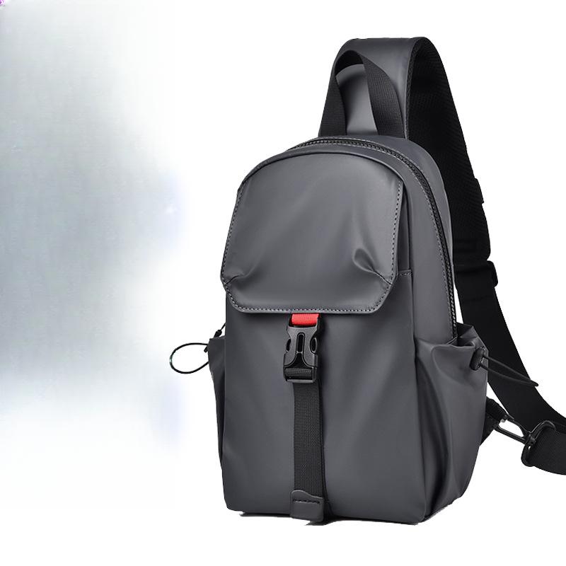 Fashionable Men's Breast Bag Women's Crossbody Bag Trendy Casual Shoulder Bag Travel Chest Bag One Shoulder Crossbody Backpack