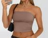 Slim-Fit Women's Pullover Tube Top Camisole for Summer