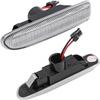 NJSBYL Clear Lens Side Marker Lamps for B-M-W E46 1999-2001 3 Series Sedan 316i 318i 320i 323i 328i 318d 320d and 1999-2003 3-Series Coupe 318ci